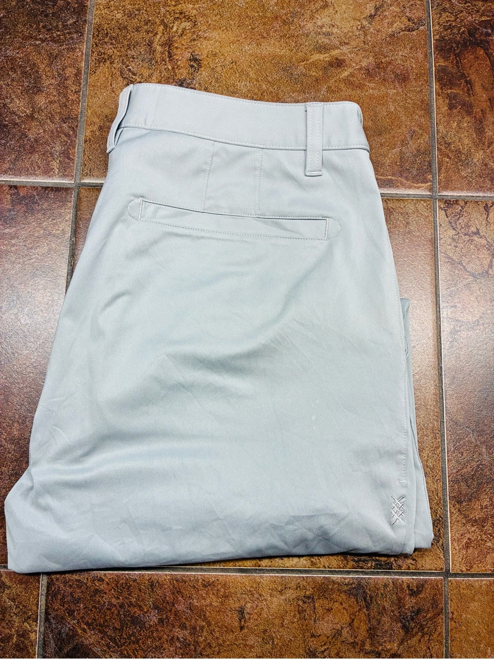 RHONE Men's Light Gray Chinos